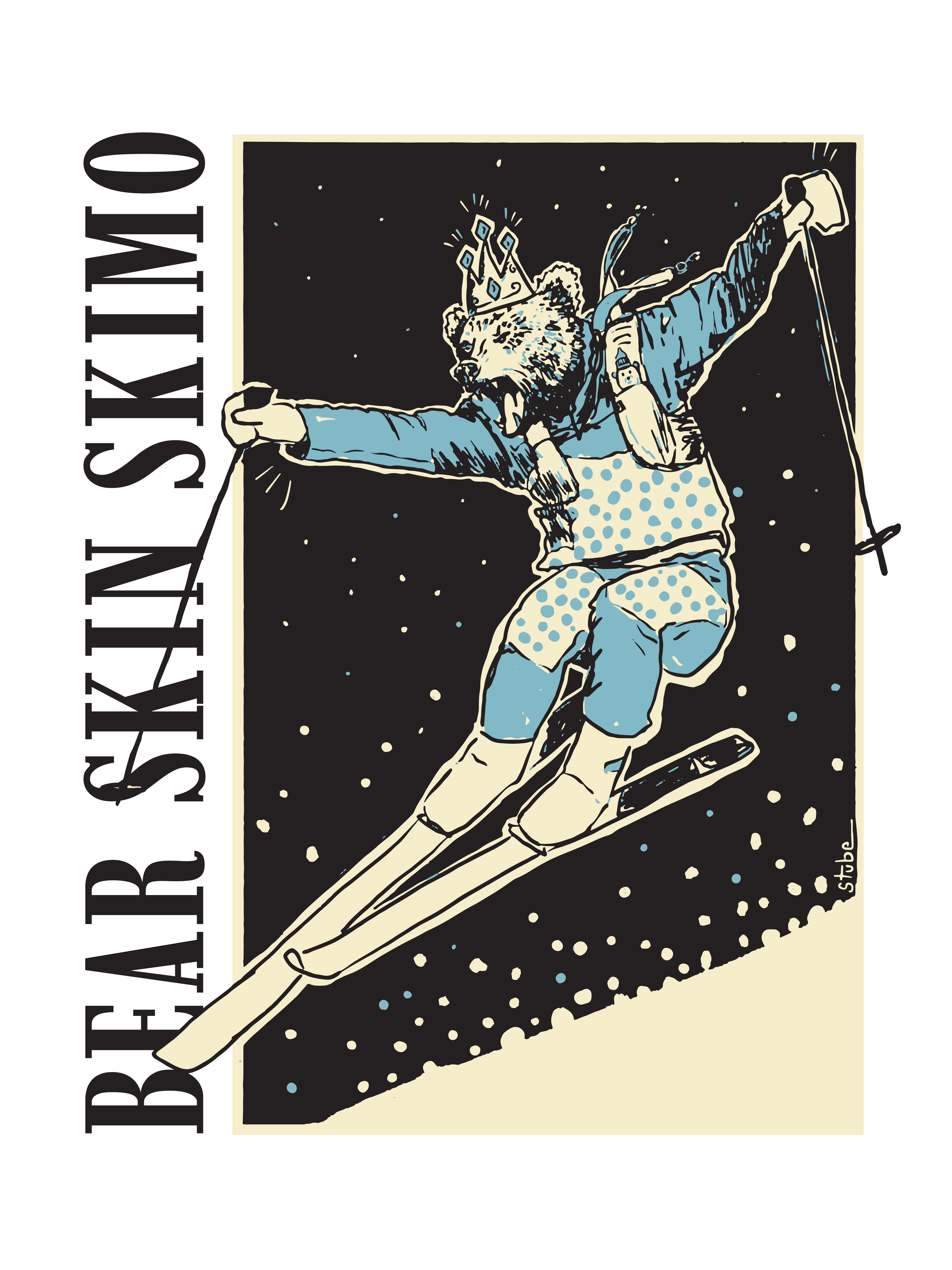 Bear Skin Skimo Logo